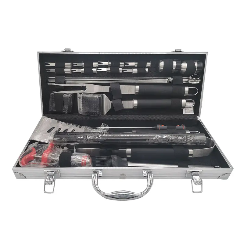 Ox BBQ Grill Tool Set with Carrying Case