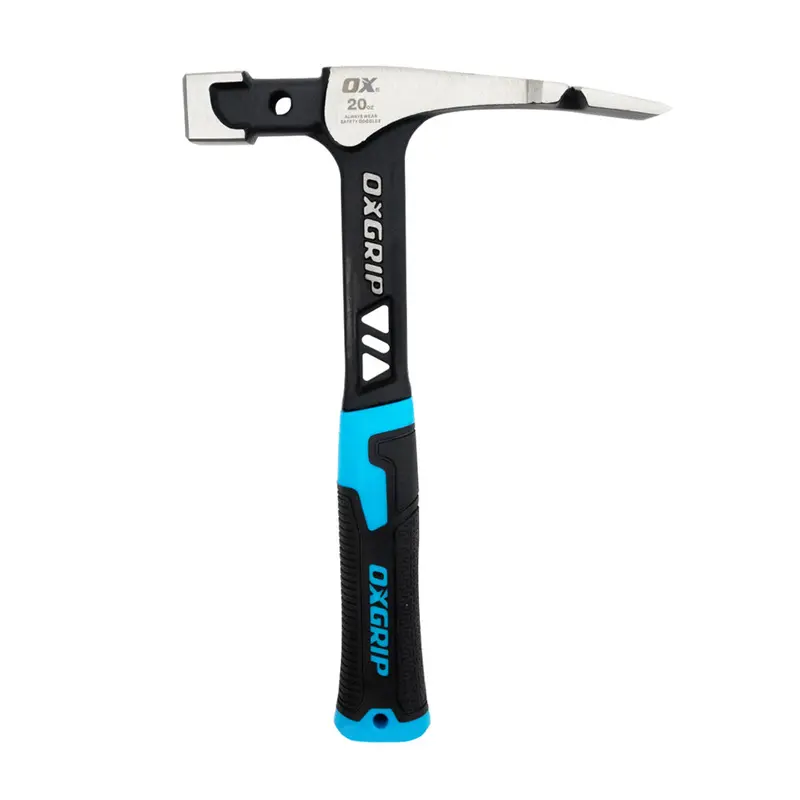 OX Pro 20-Ounce Ultrastrike Brick Layer’s Hammer