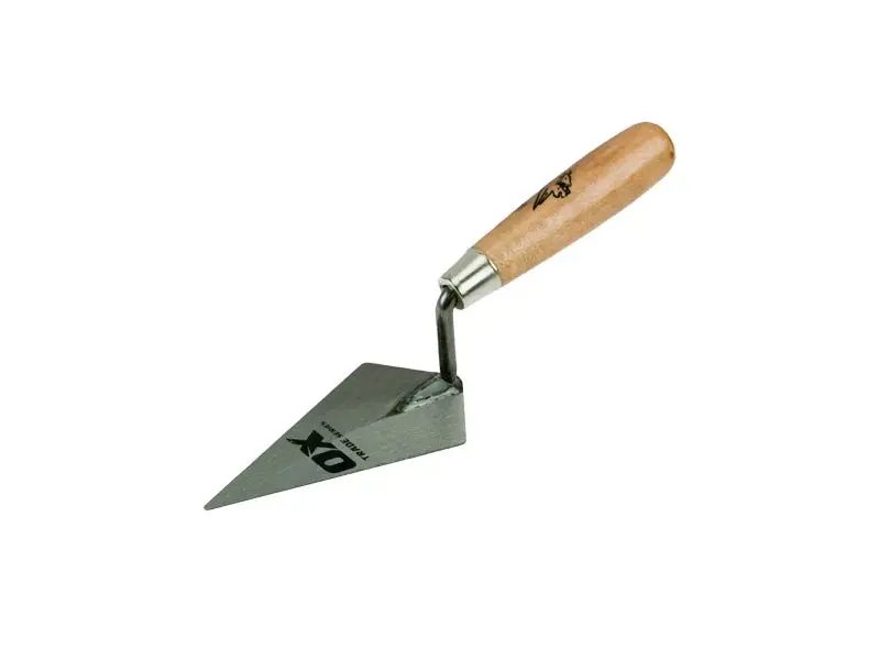 Ox Trade Pointing Trowel Featuring Solid Wooden Handle