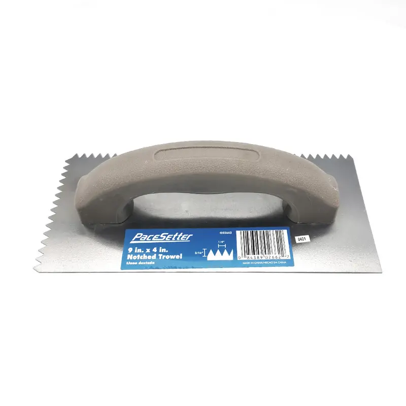 PaceSetter V-Groove Notch Trowel