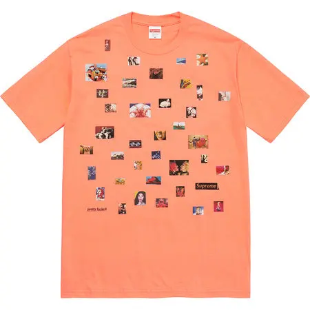 Peach Supreme Pretty Fucked Statement Tee