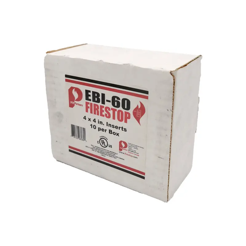 PFP Firestop Box Insert Kits for Electrical Penetrations