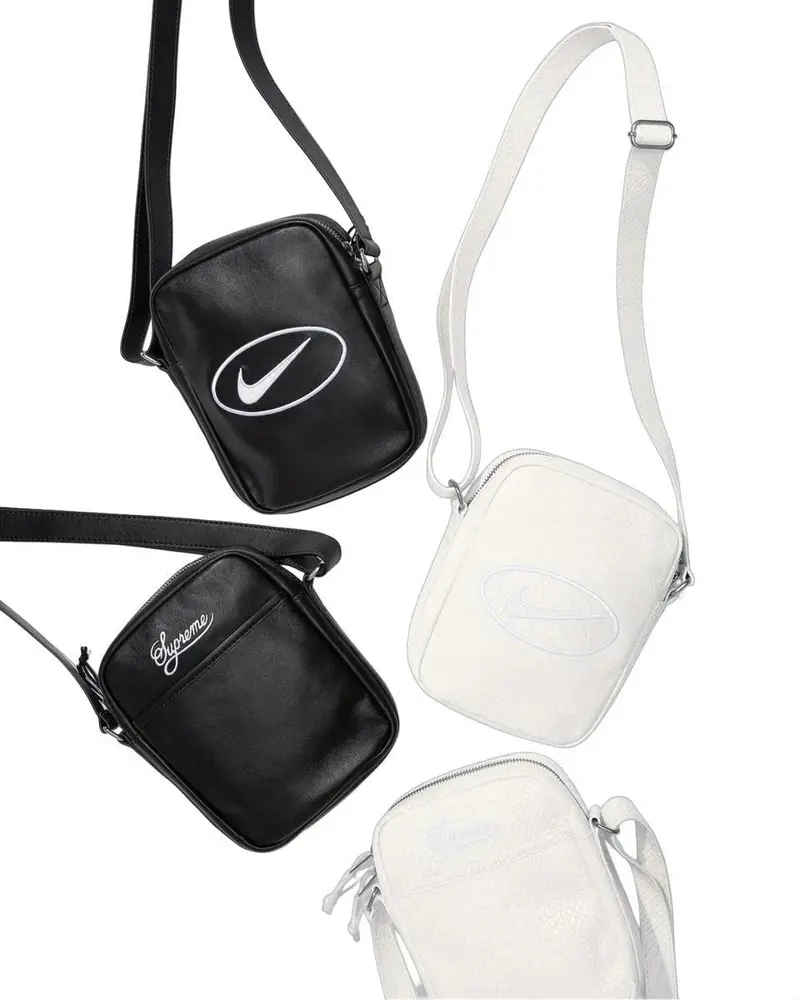 Preorder: Supreme x Nike Leather Crossbody Shoulder Bag