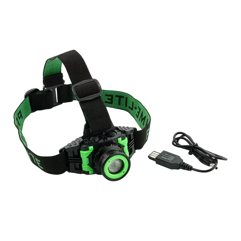 PrimeGrip 3-Watt Rechargeable Zoom Headlamp