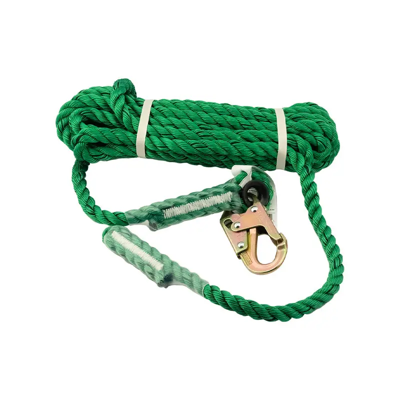 Primegrip Single-Hook Lifeline for Rooftop Safety