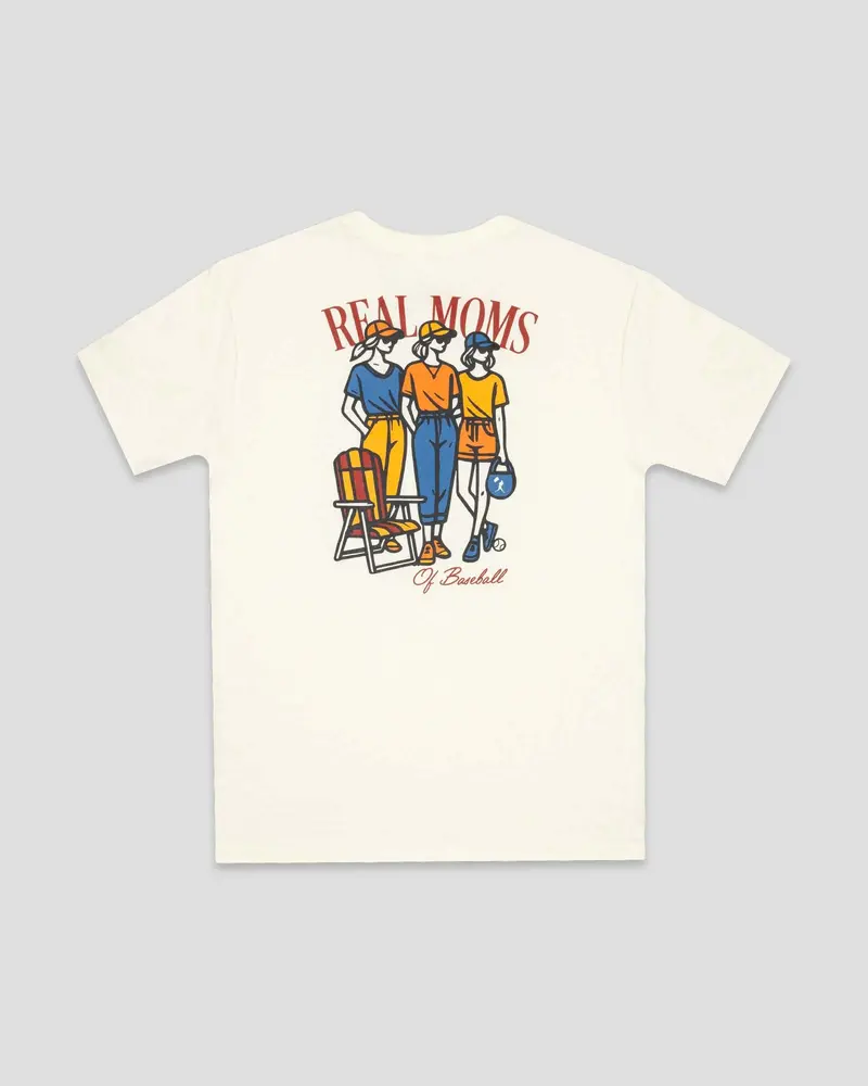 Real Moms of Baseball Warm-Up Training Tee