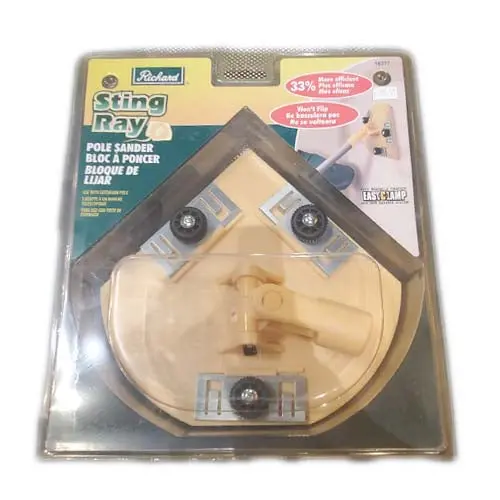 Richard Sting Ray Pole Sander Head – Lightweight Drywall Sanding Attachment