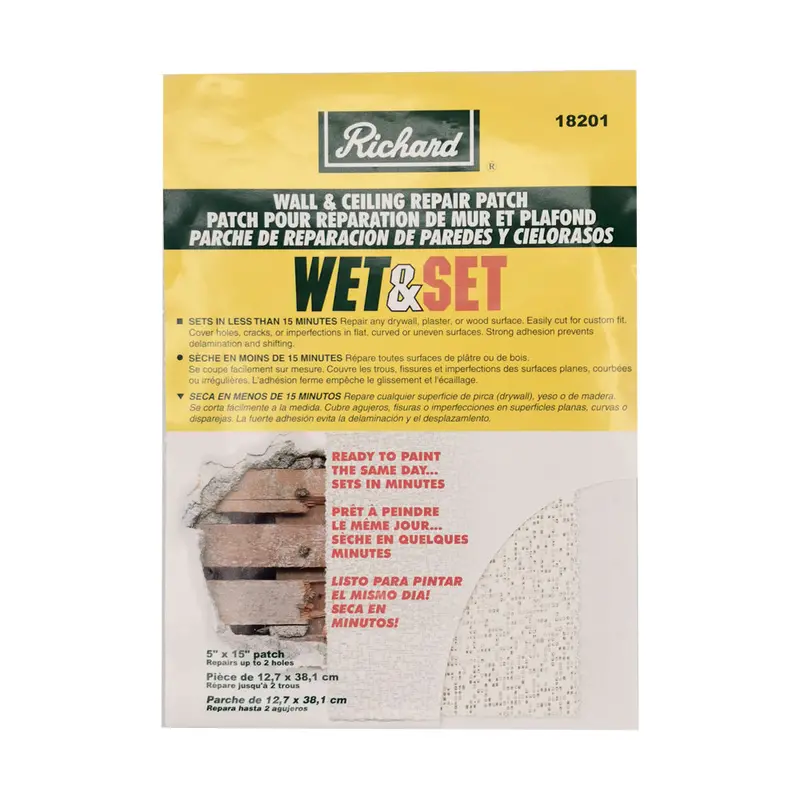 Richard Wall & Ceiling Repair Patch – Self-Adhesive Mesh