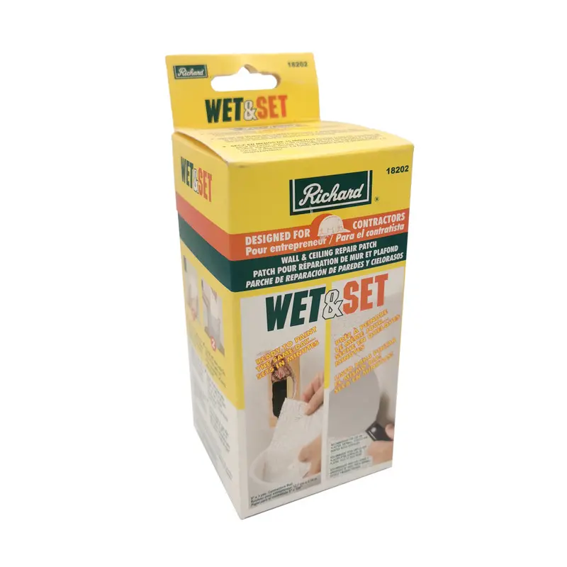 Richard Wet & Set Quick-Adhere Drywall Repair Patch