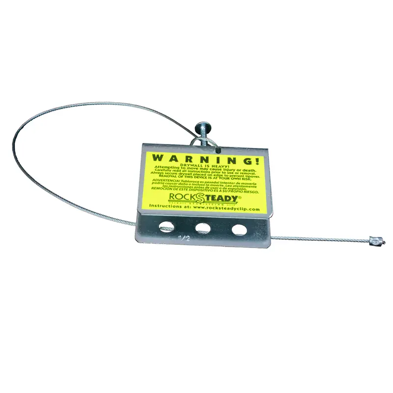 RockSteady® Drywall Stabilizing Clips for Secure Wallboard Alignment