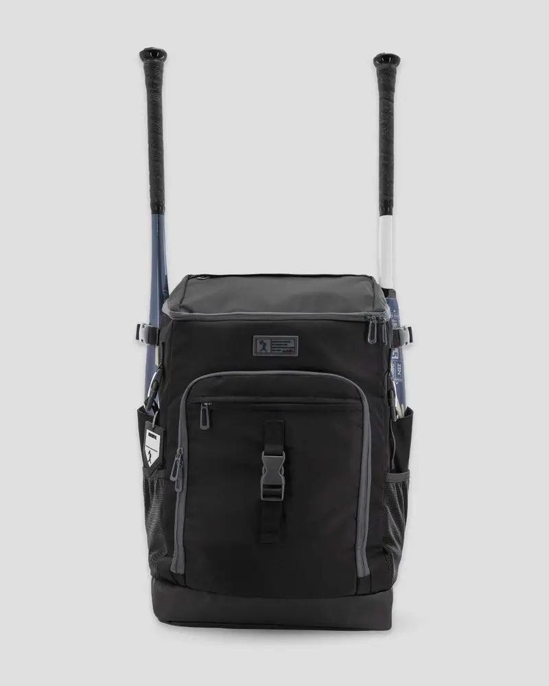 Ronin Shimmer Black Baseball Equipment Backpack