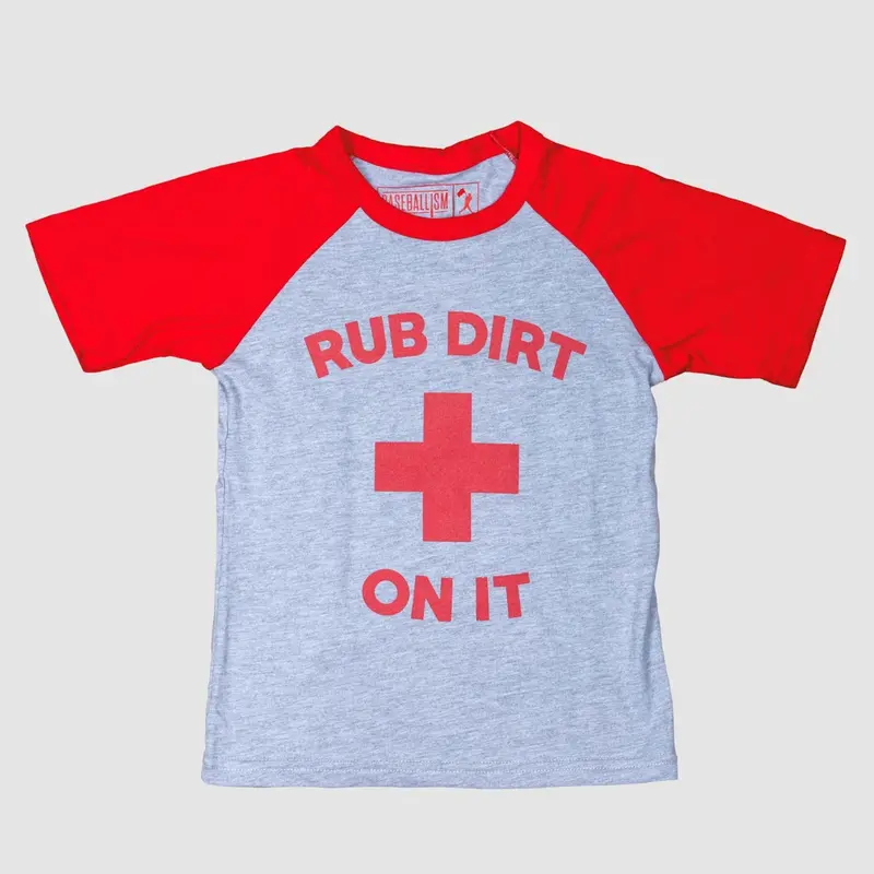 Rub Dirt Toddler Tee – Dark Grey