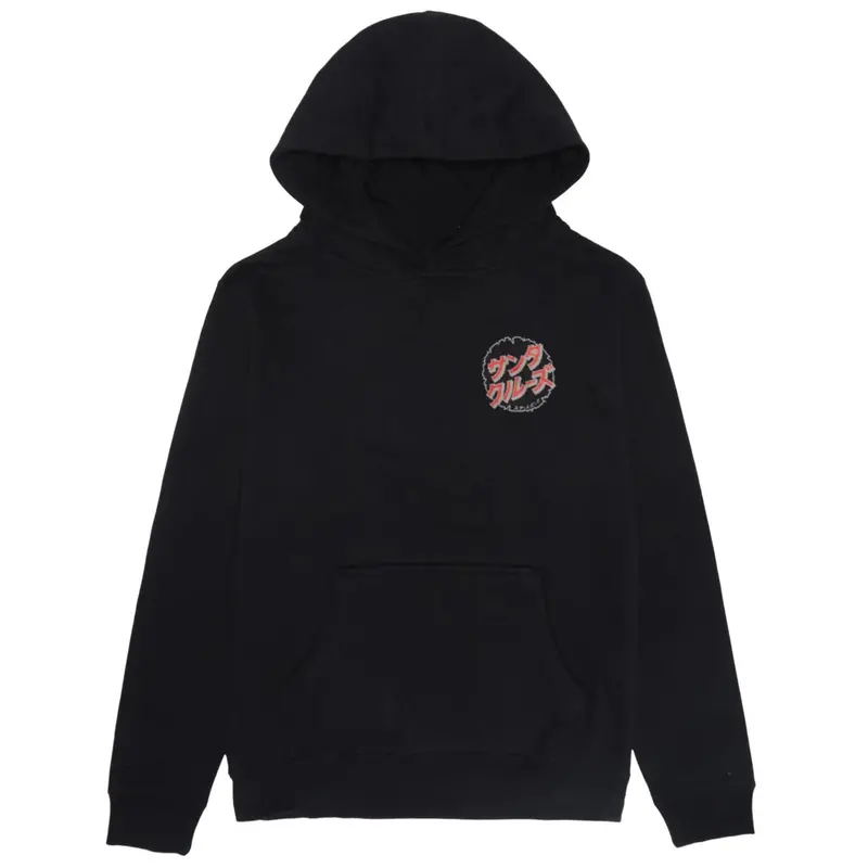 Santa Cruz Godzilla Youth Destroyer Pullover Hoodie – Black