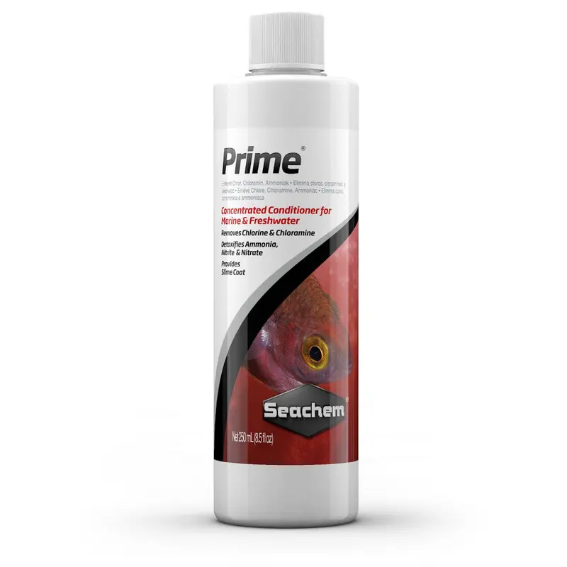 Seachem Prime Water Conditioner – 8.5 oz Dechlorinator