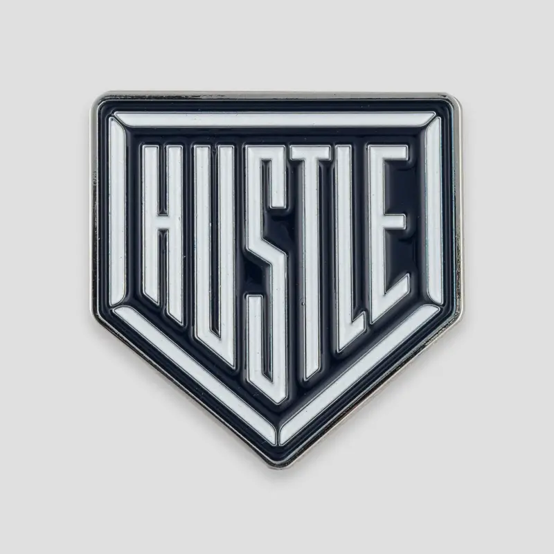 September 2024 Limited Pin – Hustle-Inspired Baseball Emblem