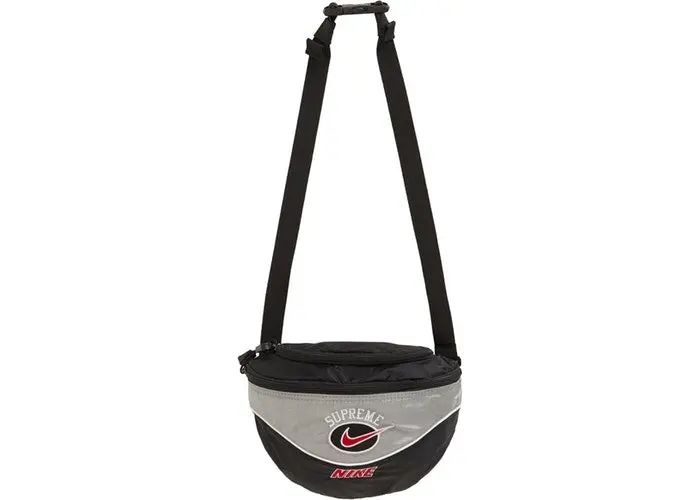 Silver Nike Shoulder Bag