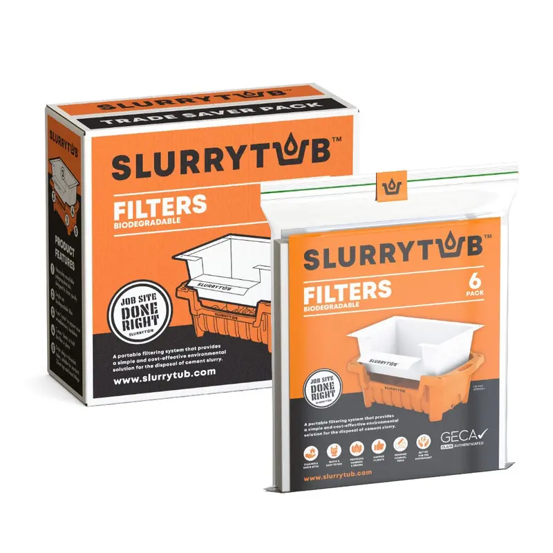 SlurryTub Replacement Wash Filters for Portable Filtration