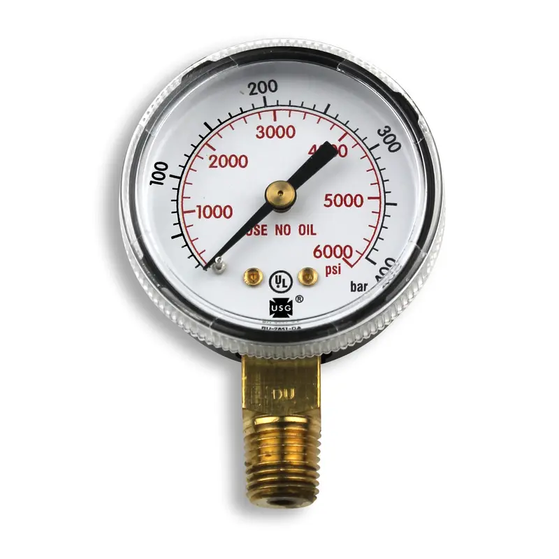 Smith 2-Inch Ultra-High-Pressure Gauge, 6000 PSI Rating – Model GA145-03