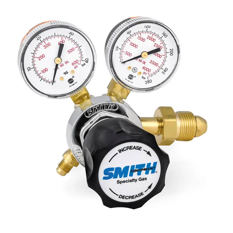 Smith Medium-Duty Nitrogen Regulator – 0 to 450 PSIG Range