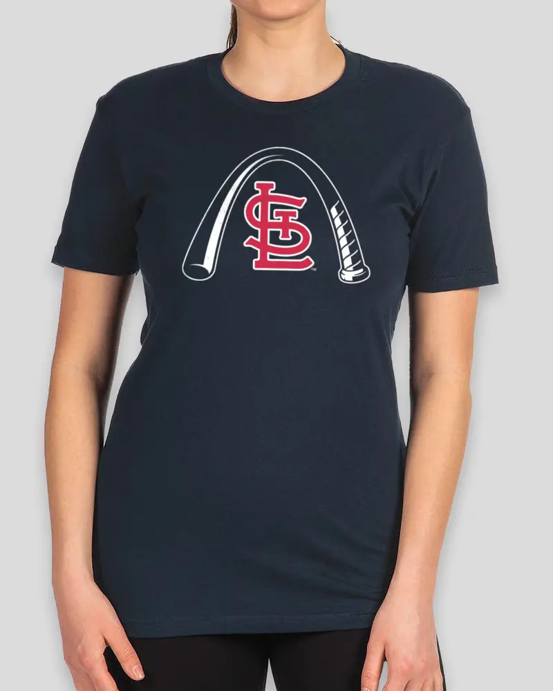 St. Louis Cardinals Arched Bat Women’s Warm-Up Top