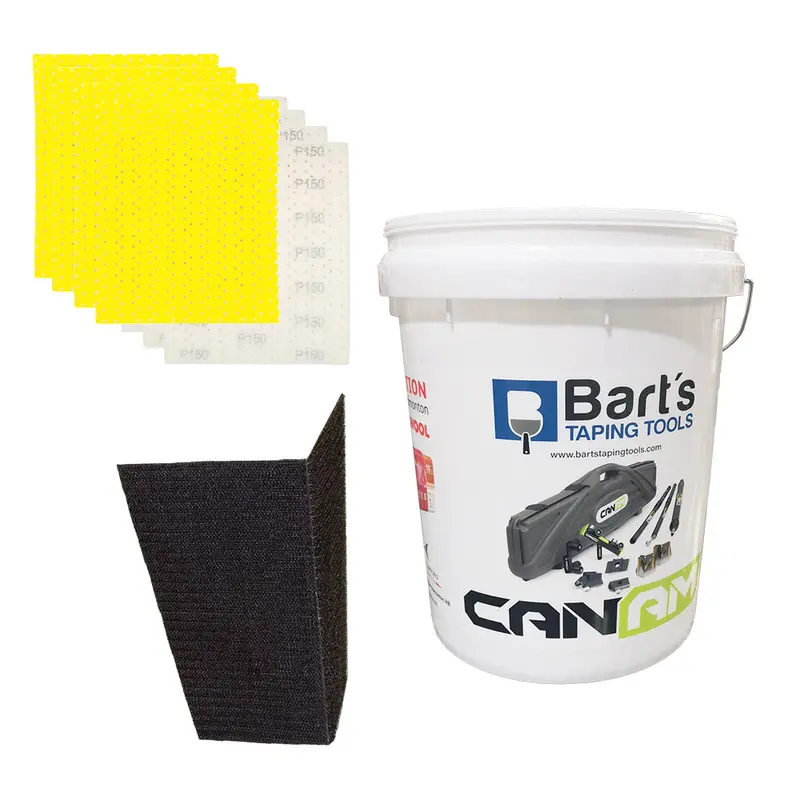 Stealth Sanding System with Perforated Sheets – Bulk Pail