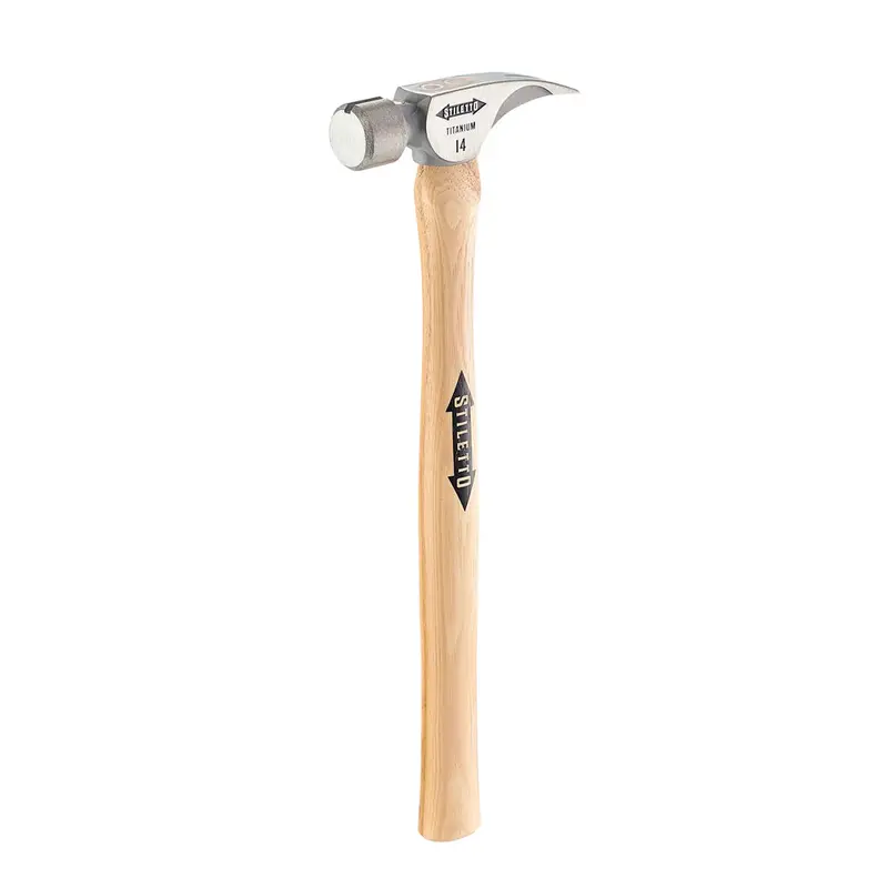 Stiletto 14 oz Smooth-Face Straight Hickory Hammer