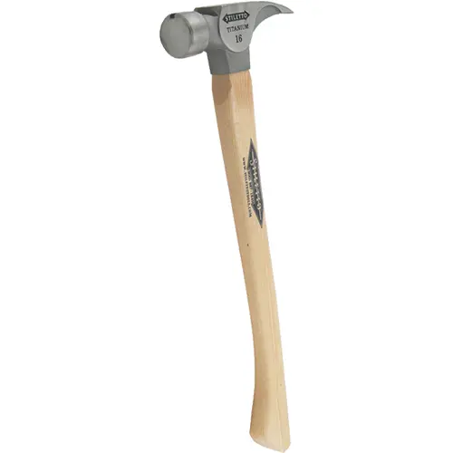 Stiletto 16 oz Smooth-Face Hammer with Straight Hickory Handle