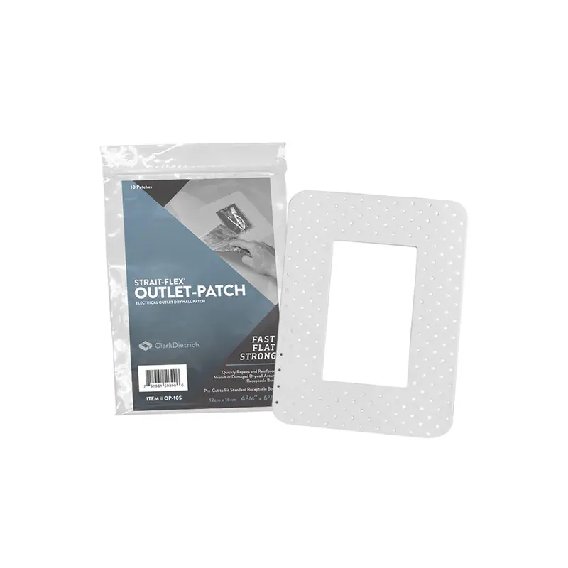 Strait-Flex Electrical Outlet Wall Patch – Pre-Cut Reinforced Patch