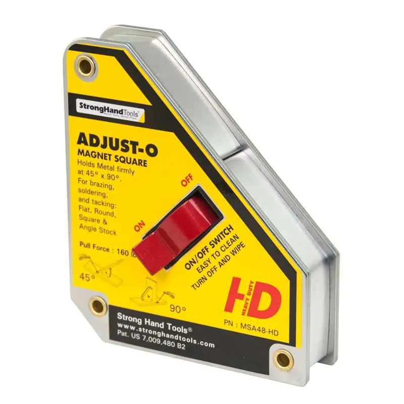 Strong Hand Large Heavy-Duty Adjust-O Magnet Square – MSA48-HD
