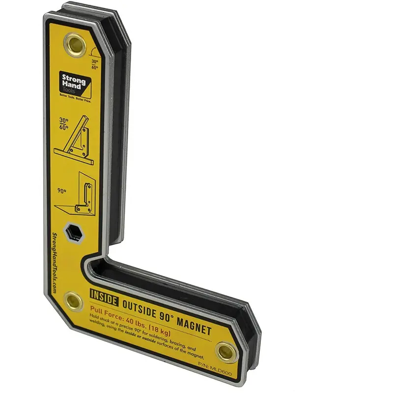 Strong Hand MLD600 6-Inch Fixed Inside/Outside Angle Magnet