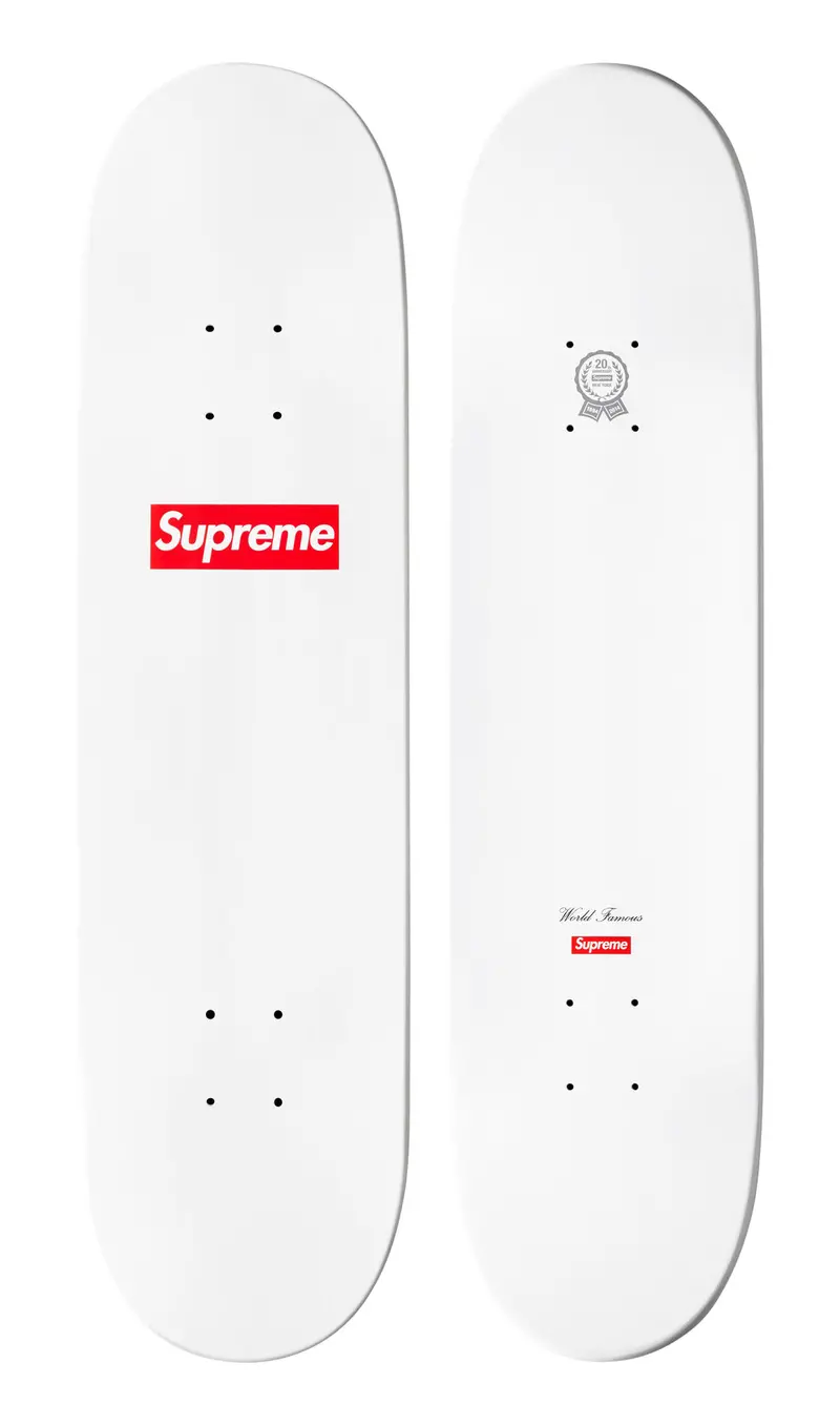 Supreme 20th Anniversary Box Logo Skate Deck