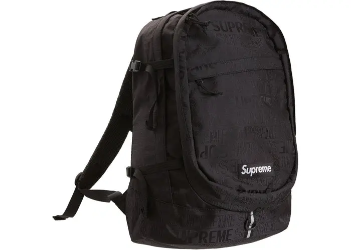 Supreme 46th Street Backpack – Black Minimalist Carry