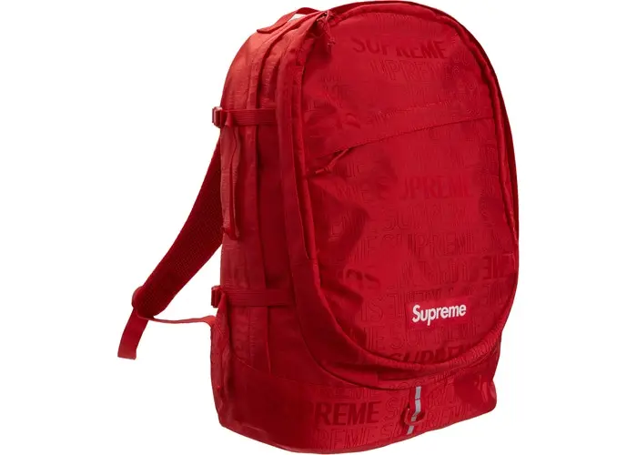 Supreme 46th Street Backpack – Red Streetwear Essential