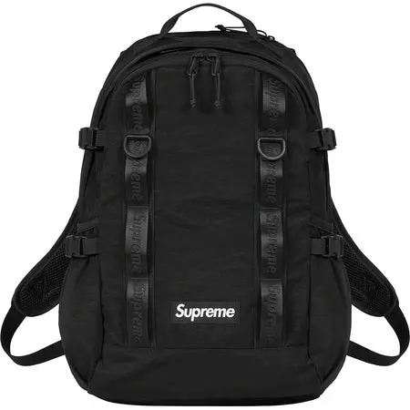 Supreme 49th Anniversary Backpack – Black
