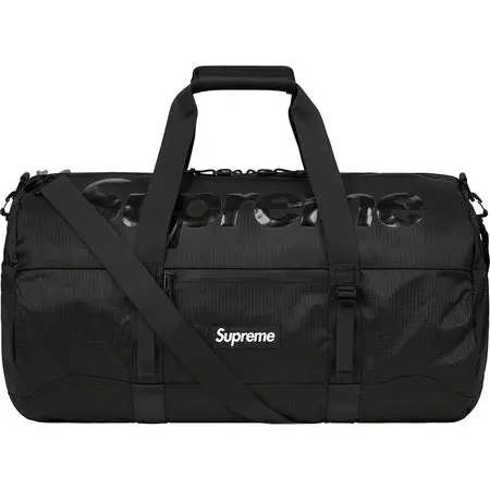 Supreme 50th Anniversary Duffle Bag – Matte Black