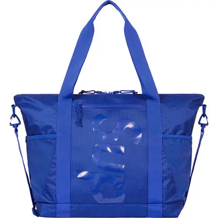 Supreme 50th Anniversary Royal Blue Zippered Tote Bag