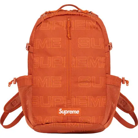 Supreme 51st Anniversary Backpack – Orange