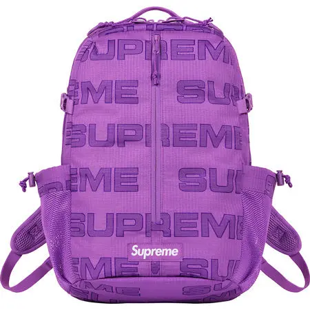 Supreme 51st Anniversary Backpack – Purple
