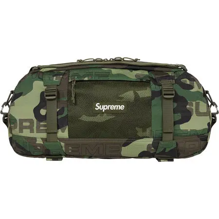 Supreme 51st Anniversary Camo Duffle Bag