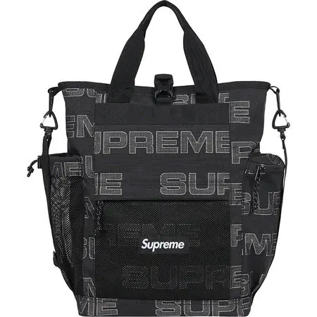 Supreme 51st Anniversary Minimalist Black Tote