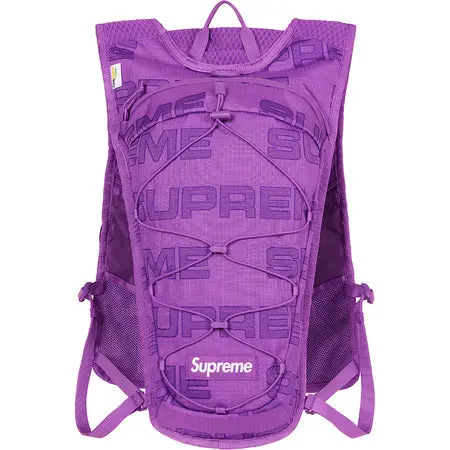 Supreme 51st Anniversary Packable Vest in Purple