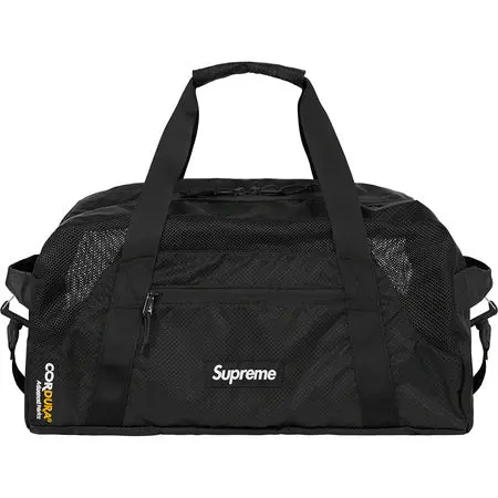 Supreme 52nd Collection Black Duffle Bag