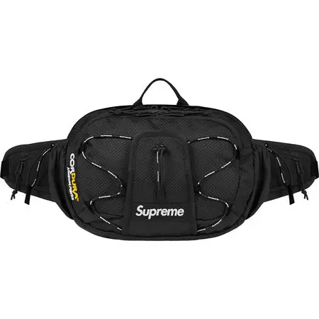 Supreme 52nd Collection Black Harness Waist Bag