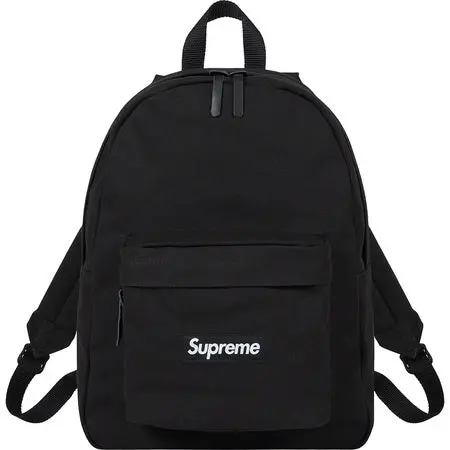 Supreme Black Canvas Daypack