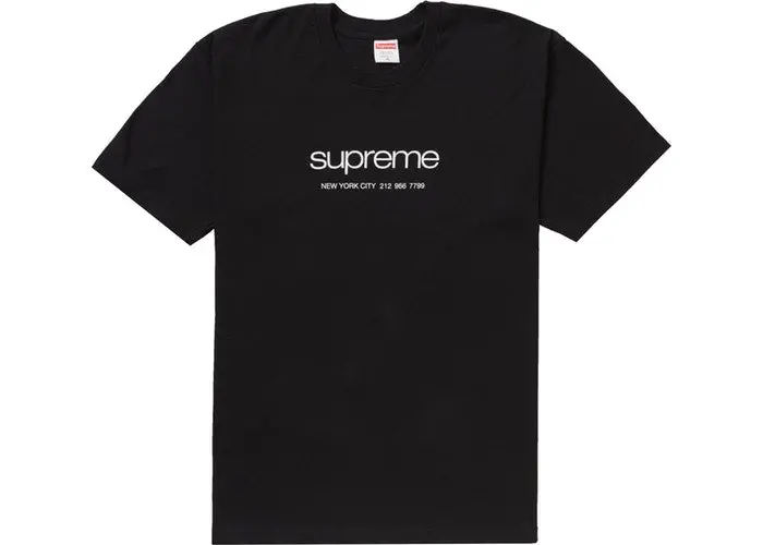 Supreme Black Shop T-Shirt – 2020 Official Store Apparel