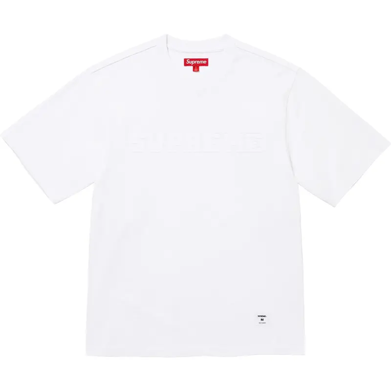 Supreme Collegiate-Applique Short-Sleeve Top – White