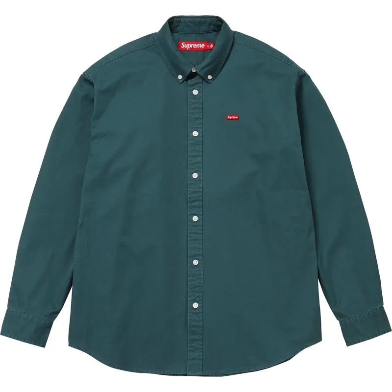 Supreme FW24 Small Box Logo Shirt – Dark Green