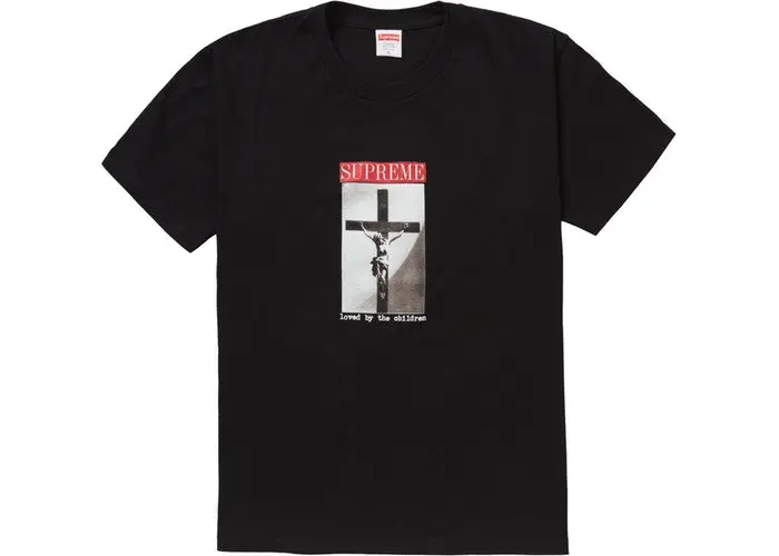 Supreme Loved By The Children Graphic Tee – Black