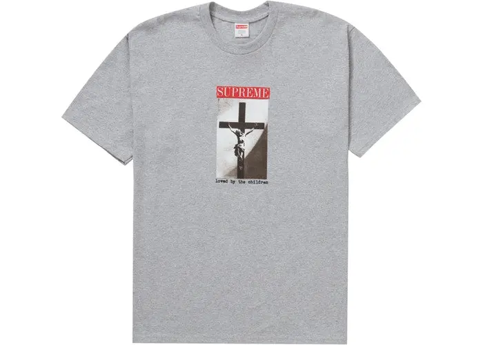 Supreme Loved By The Children T-Shirt – Grey
