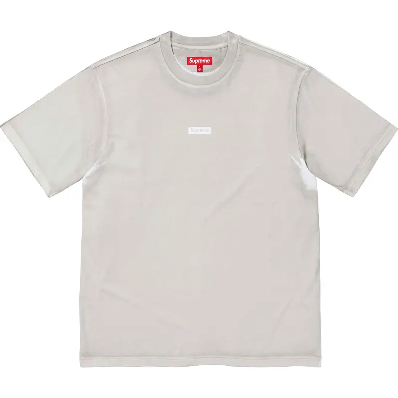 Supreme Overprinted Small Box Short-Sleeve Top in Grey